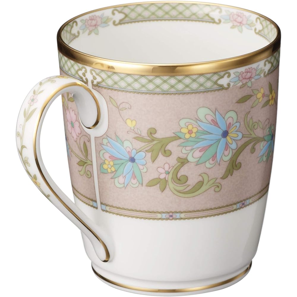 Noritake Mug 295cc Yoshino Pink Bone China T59880/9983-7
