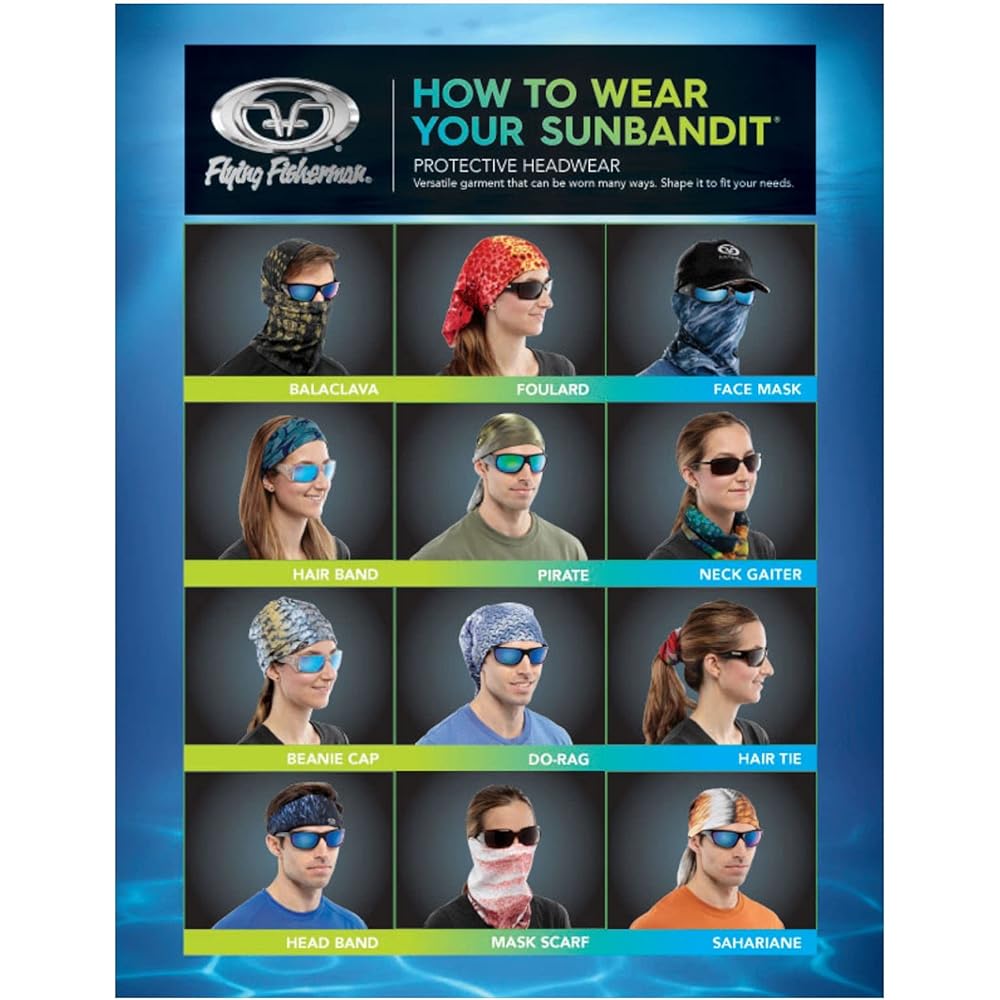 TIEMCO UV cut Flying F Sunbandit Camo SB1700