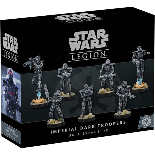 Star Wars: Legion Imperial Dark Troopers Unit Expansion - Tabletop Miniatures Game, Strategy Game, Kids and Adults, Ages 14+, 2 Players, 3 Hours Playtime, by Atomic Mass Games