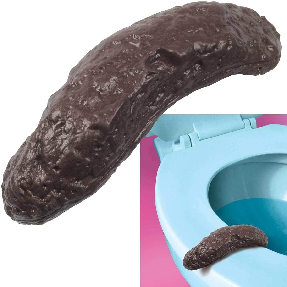 Funny Rubber 4 Inch Fake Human Poop Clap Tad Funny Gross Prank