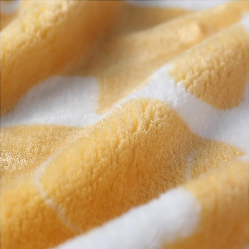 nishikawa [Nishikawa] Warm Functional Blanket Single Finlayson Elephanty Washable Moisture Absorbing Heat Generating Antibacterial Deodorizing No Hem Clean PRO×BLOCK Processing Smooth Touch Light Warm Firmly FI7602 Yellow FQ01605053430