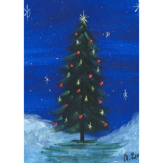 Toland 1112528 Sparkling Christmas 12.5" x 18" Decorative Garden Flag (12.5" x 18")