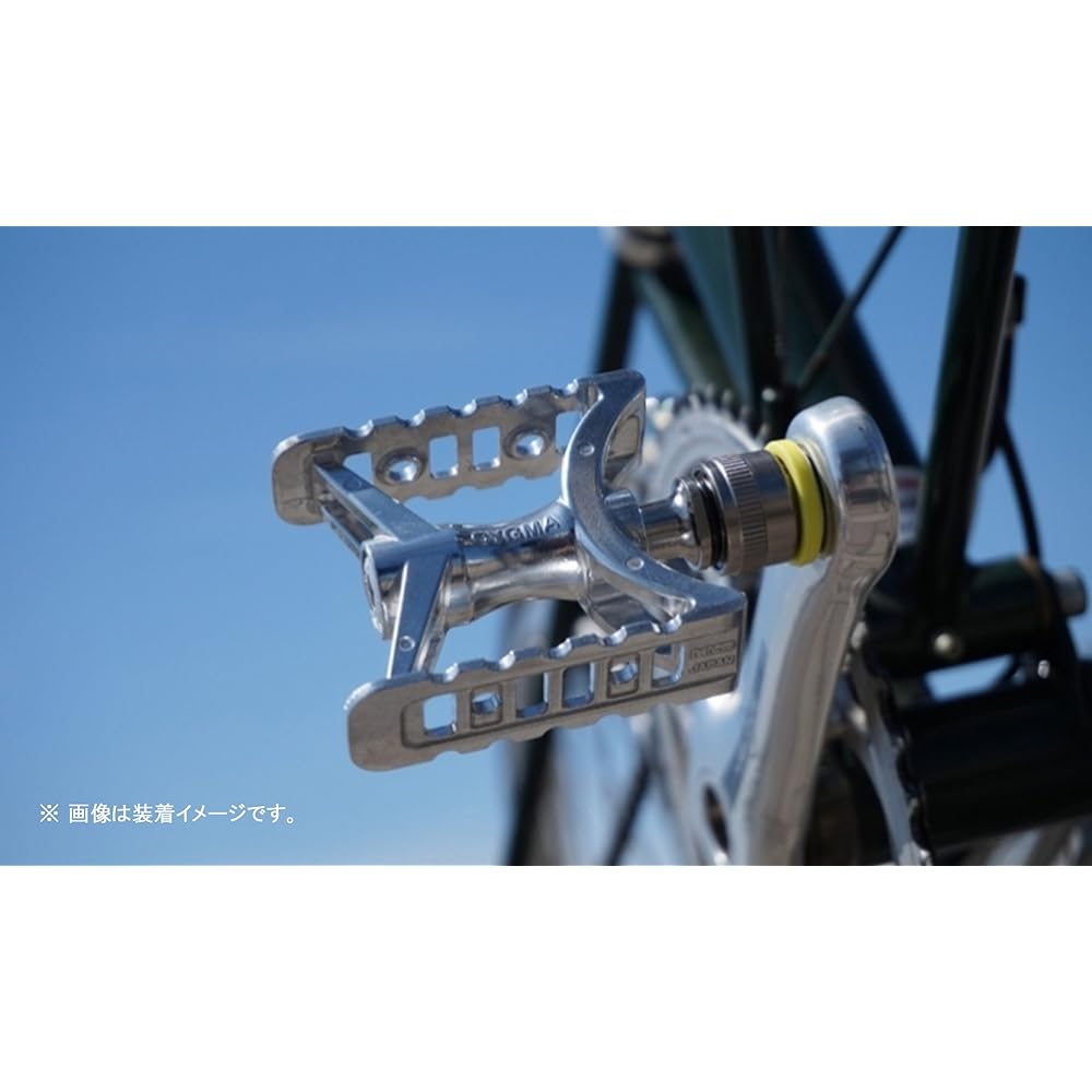 MKS (Mikashima Manufacturing) Bicycle Pedal CYGMA OneSideEzy (Sigma OneSideEzy) Silver