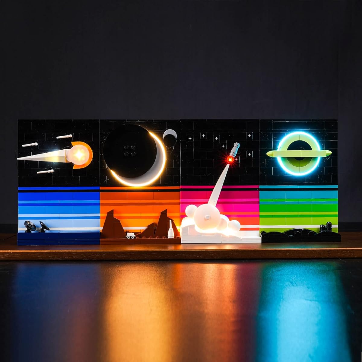 BrickBling LED Lights for LEGO Tales of The Space Age Creative Light Kit Compatible with LEGO 21340 (Lights Only, No Model)