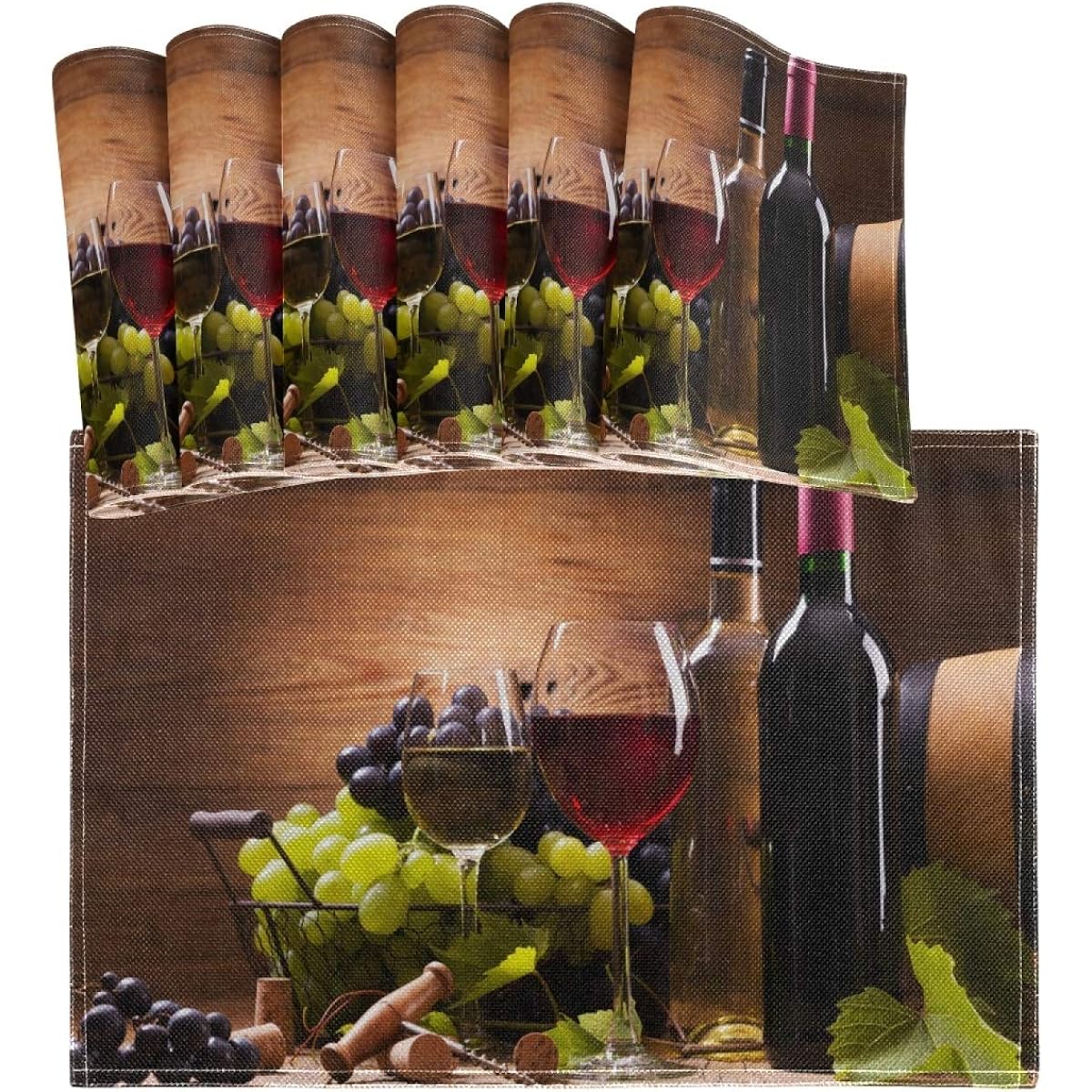 vvfelixl Long Table Runner for Banquet Parties Burlap Tablecloth Holiday Festival Decoration Double Sided Printing Daily Use napkin-set of 1 LLg44978984p381c416s787