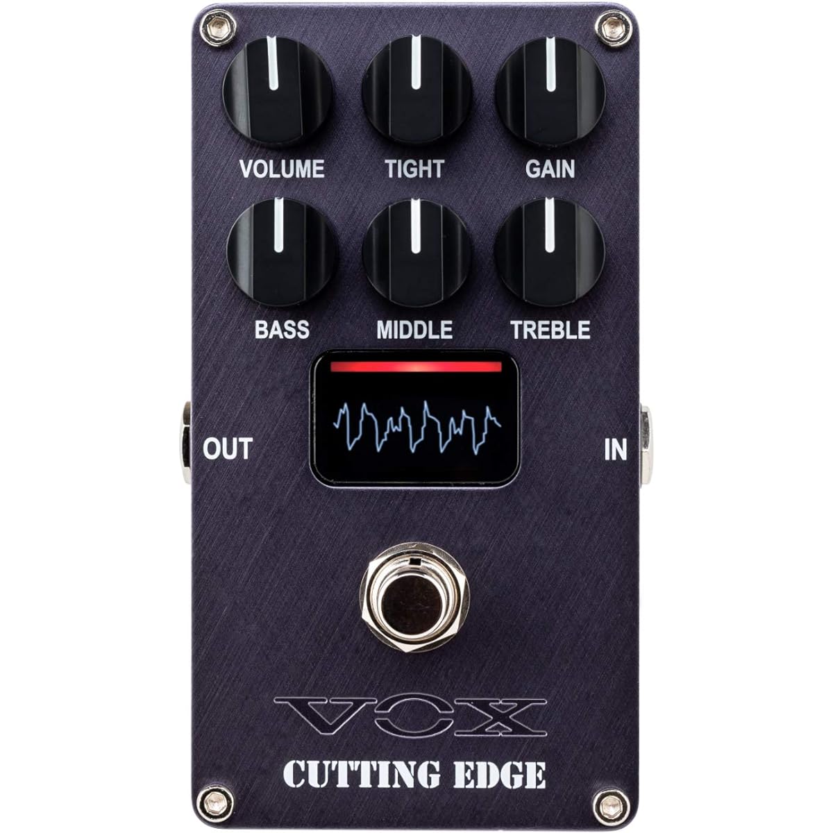 VOX Compact Effector for Electric Guitar CUTTING EDGE VE-CE Cutting Edge Vacuum Tube Equipped with Nutube High Gain Distortion Lead