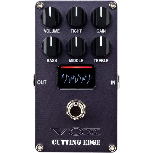 VOX Compact Effector for Electric Guitar CUTTING EDGE VE-CE Cutting Edge Vacuum Tube Equipped with Nutube High Gain Distortion Lead