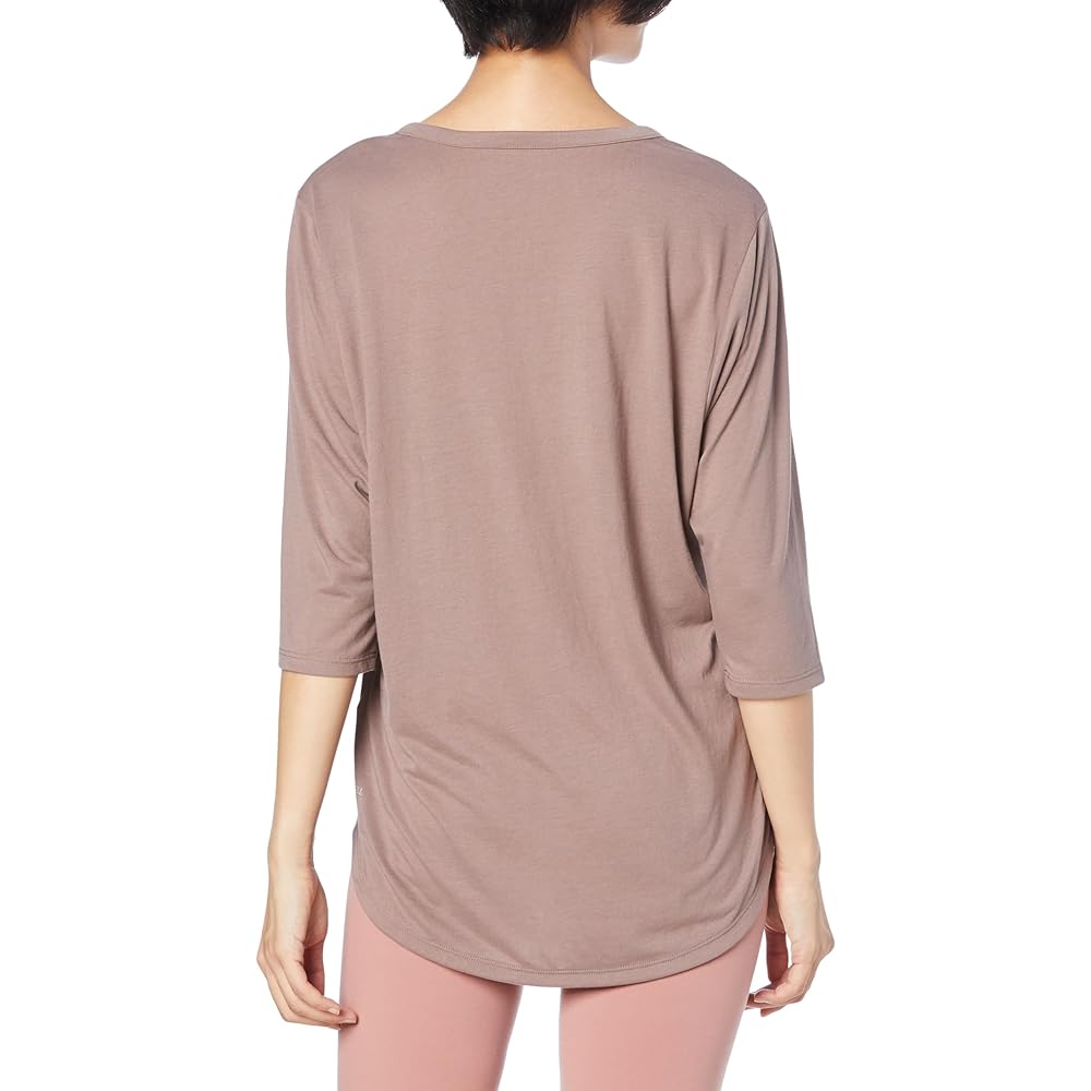 [PUMA] Yoga Fitness 3/4 Sleeve Short Sleeve Absorbent Quick Drying STUDIO 3/4 T-Shirt 524299 Women's
