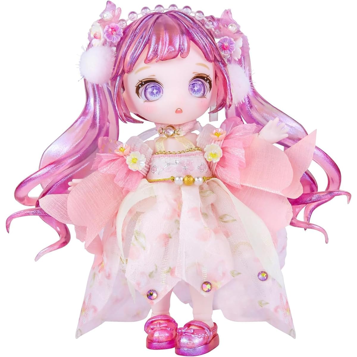 maidimiao Zodiac BJD Figures Series 2 6pcs Action Humanoid Gift Decoration Set 13cm Ball Jointed Doll Anime Style
