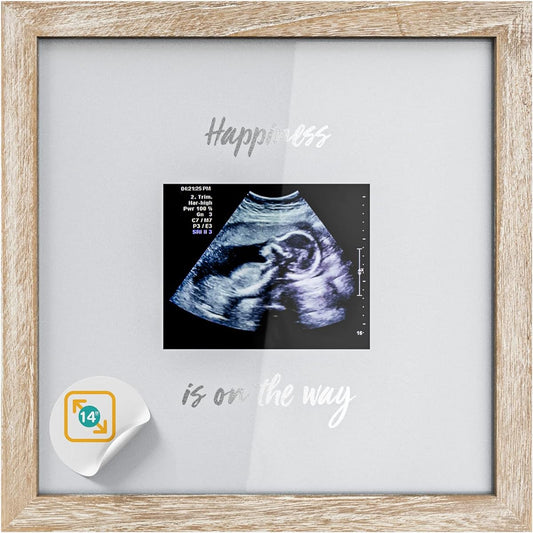 1Dino Baby Sonogram Commemorative Photo Frame Farmhouse