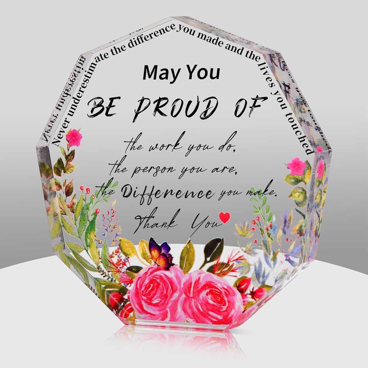 JDMYCYCQXF Teacher Appreciation Gifts, Parting Gifts for Women, Inspirational Gifts, Farewell Gifts for Friends, Office, Thank You Gifts for Colleagues, Employees, Bosses, Nurses