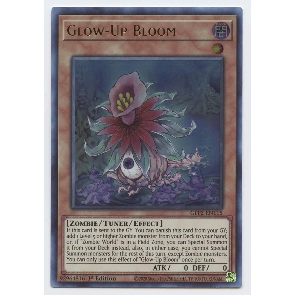 Glow-Up Bloom - GFP2-EN115 - Ultra Rare - First Edition