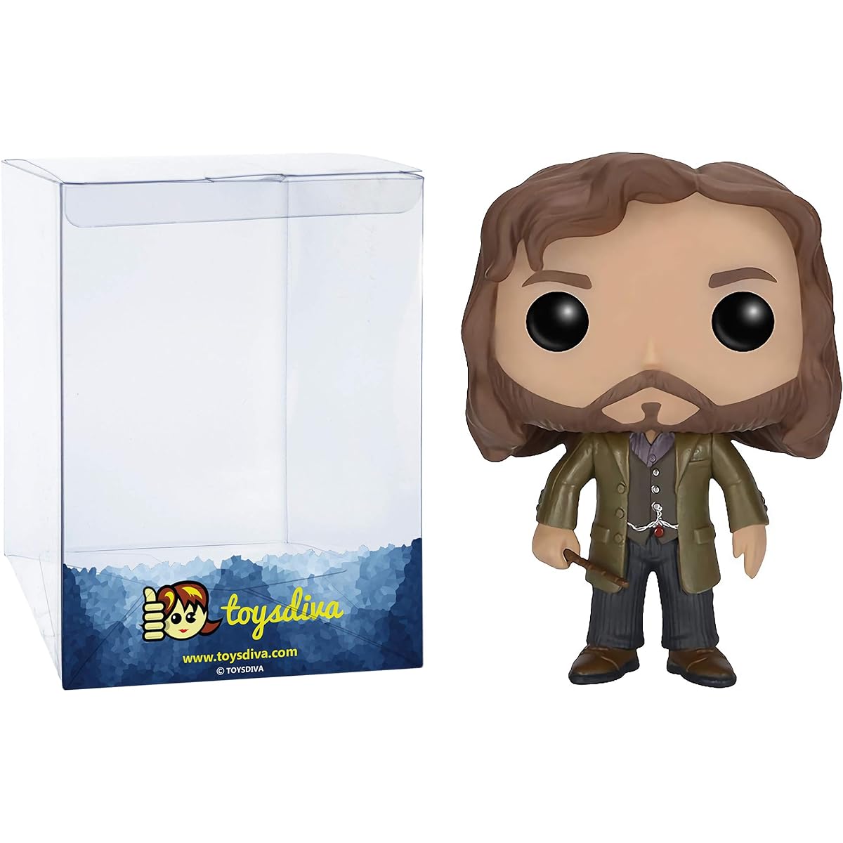 Sirius Black: Fun ko P o p ! Vinyl Figure Bundle with 1 Compatible 'ToysDiva' Graphic Protector (016 - 06570 - B)