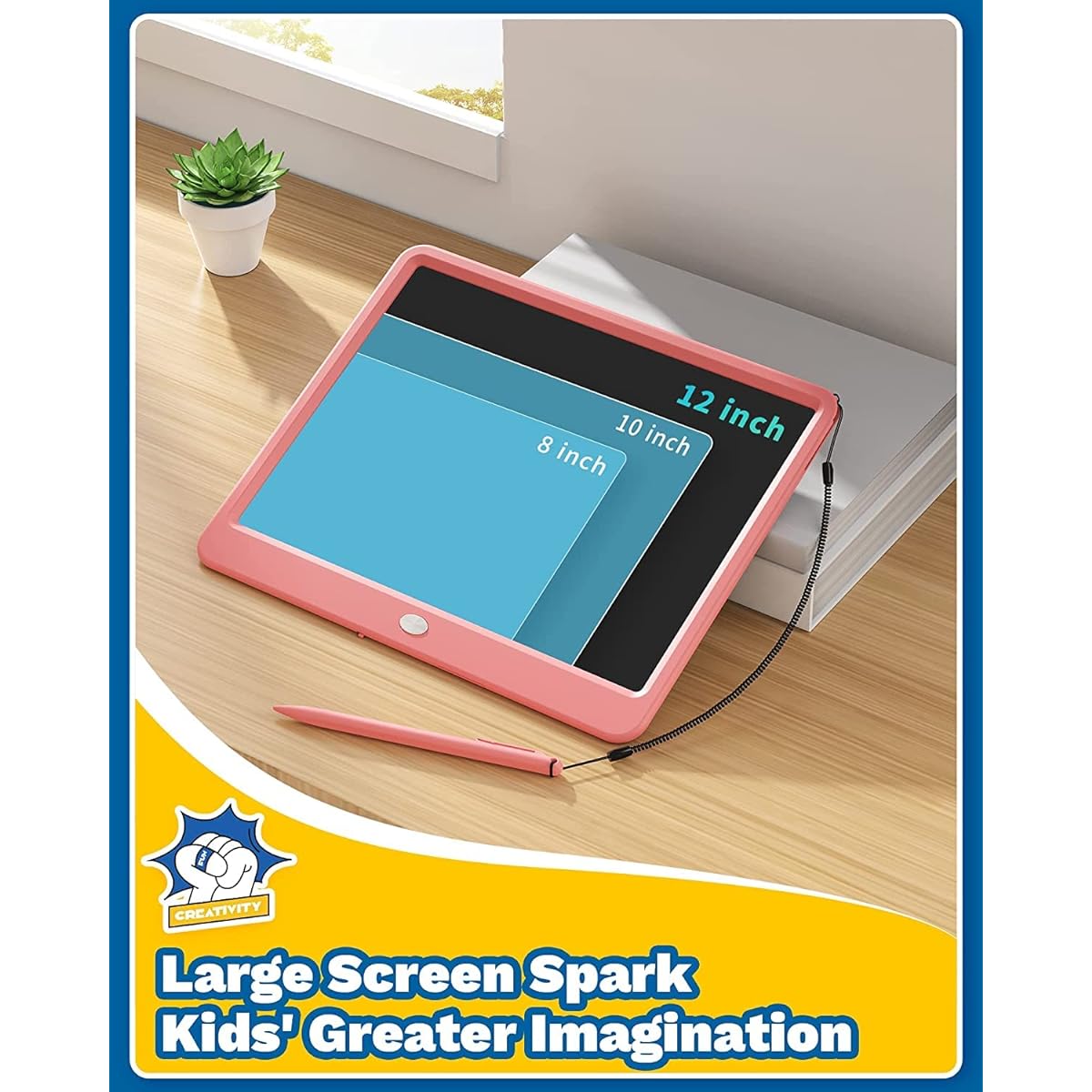 TEKFUN Toy Boys Girls LCD Writing Tablet for Boys and Girls Ages 3-6