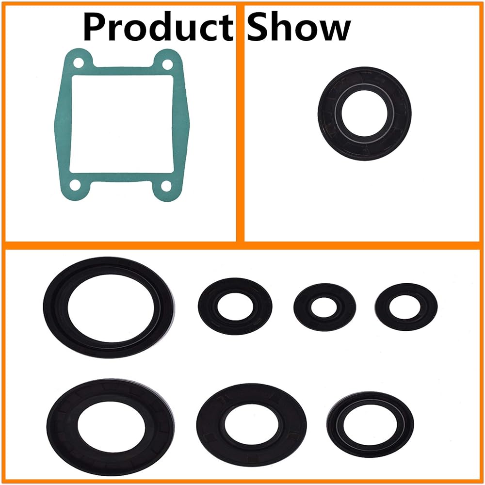 waltyotur Engine Gasket Kit Set with Oil Seal Replacement for 1988-2006 Yamaha Blaster 200 YFS200