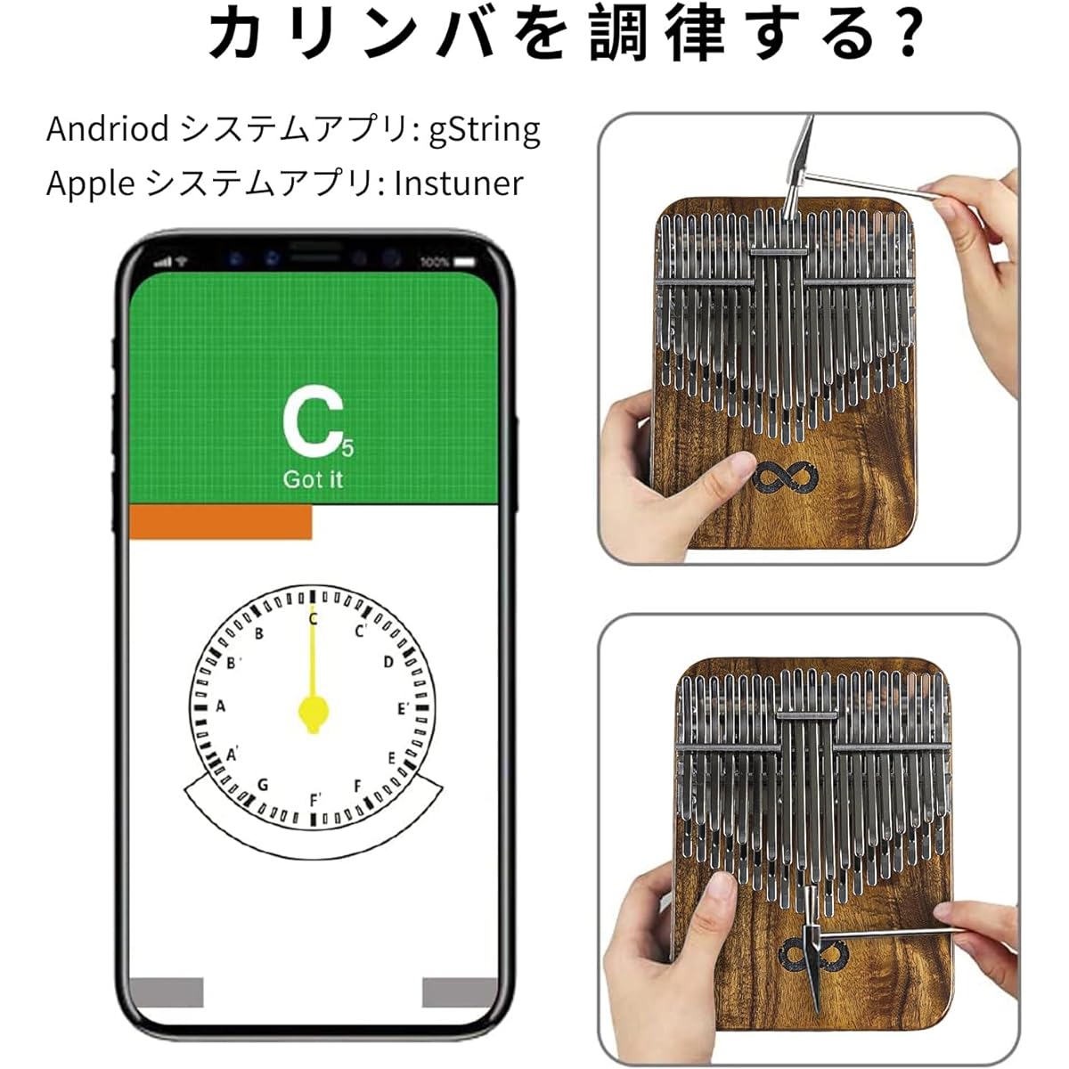 Loop 38 Key Kalimba, Professional Thumb Piano Kalimba, Chromatic Double Layer Thumb Piano, Solid Wood Soundboard, Ether Tone with Sustained Resonance, Thumb Piano Kalimba for Adult Enthusiasts Beginner Set Musical Instrument