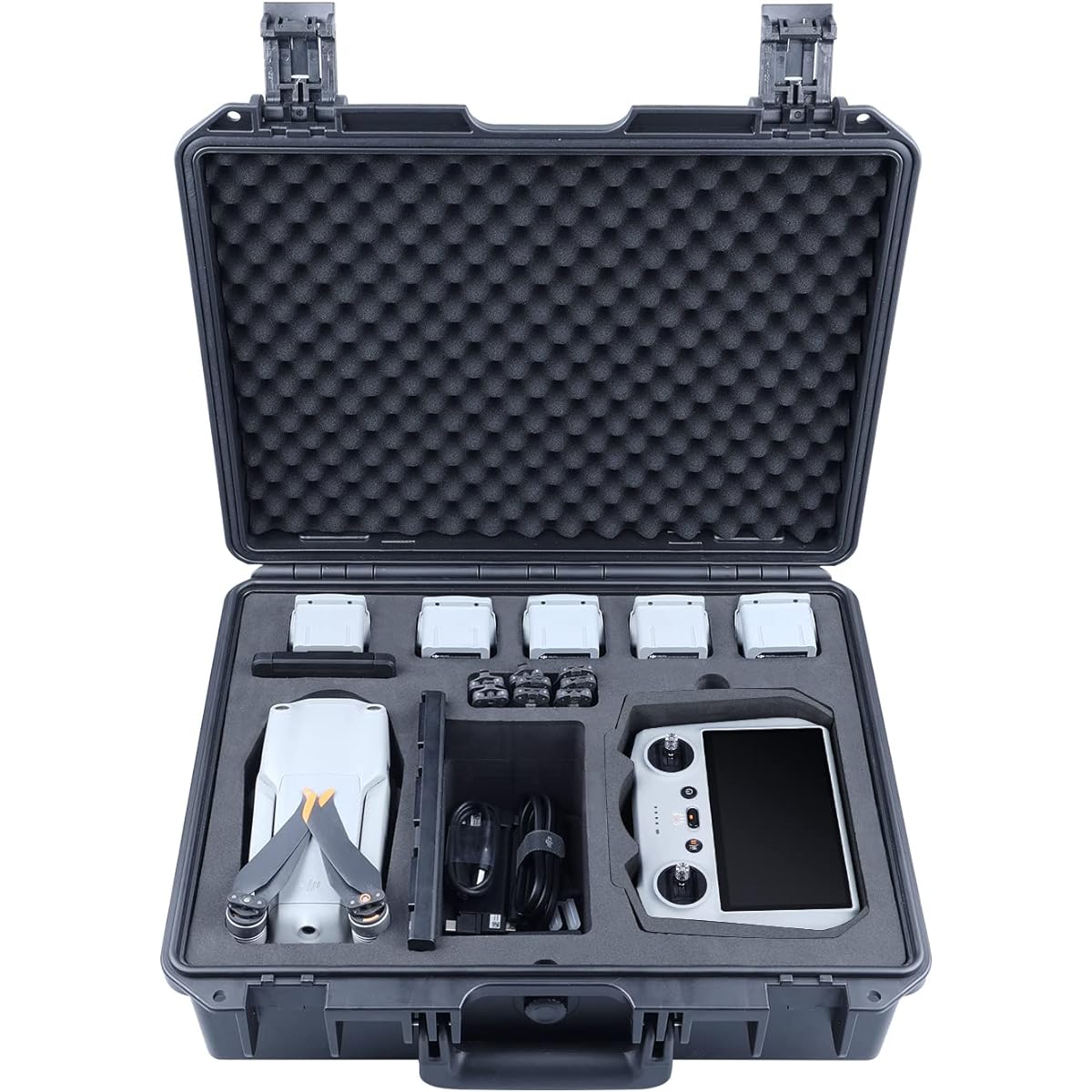 Lykus Titan MA230 Waterproof Case for DJI Air 2S / Mavic Air 2, DJI RC/RC Pro Transmitter and Standard Transmitter [Case Only]