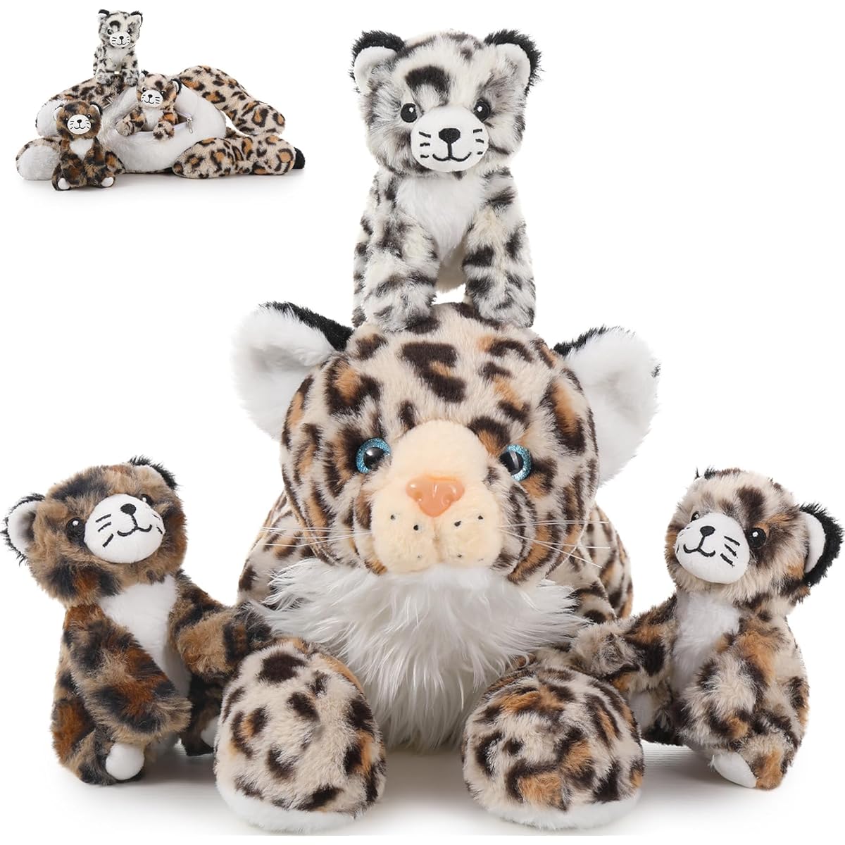 MaoGoLan Leopard Plush Set