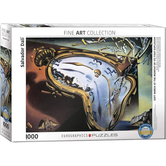 1000 Piece Jigsaw Puzzle Soft Clock Salvador Dali