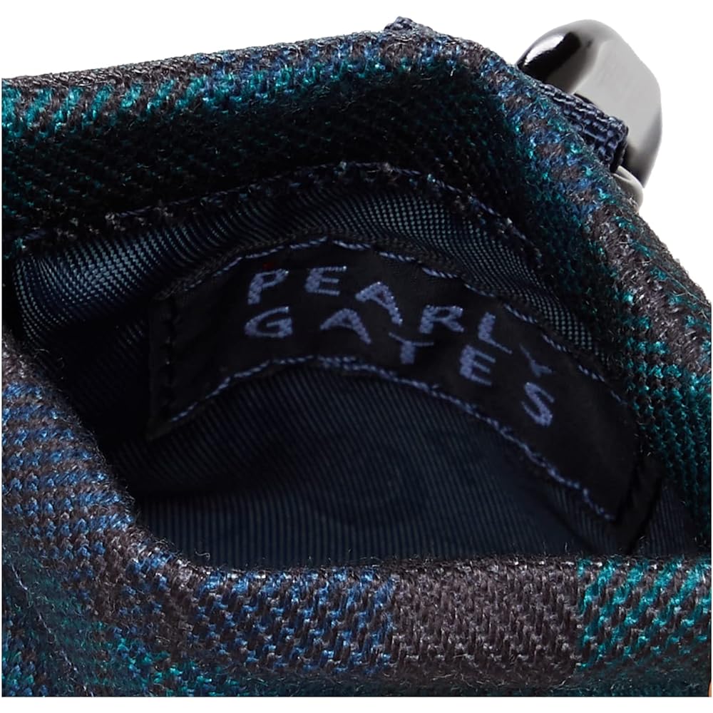 [Pearly Gates] Ball Pouch [Black Watch Series] (With carabiner, tee storage possible) / Golf / 053-3184317 141_Black Watch