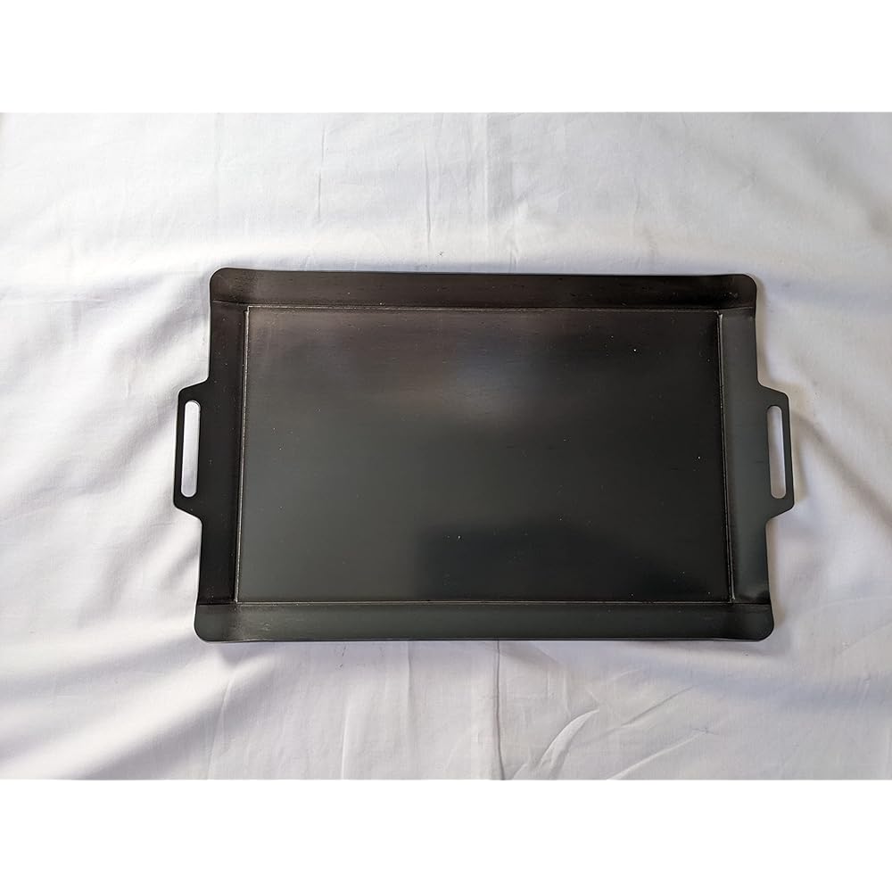 (13) 198×325 edge bent extra thick iron plate (compatible with Iwatani Robata Aburiya)⑤ (plate thickness 6.0mm)