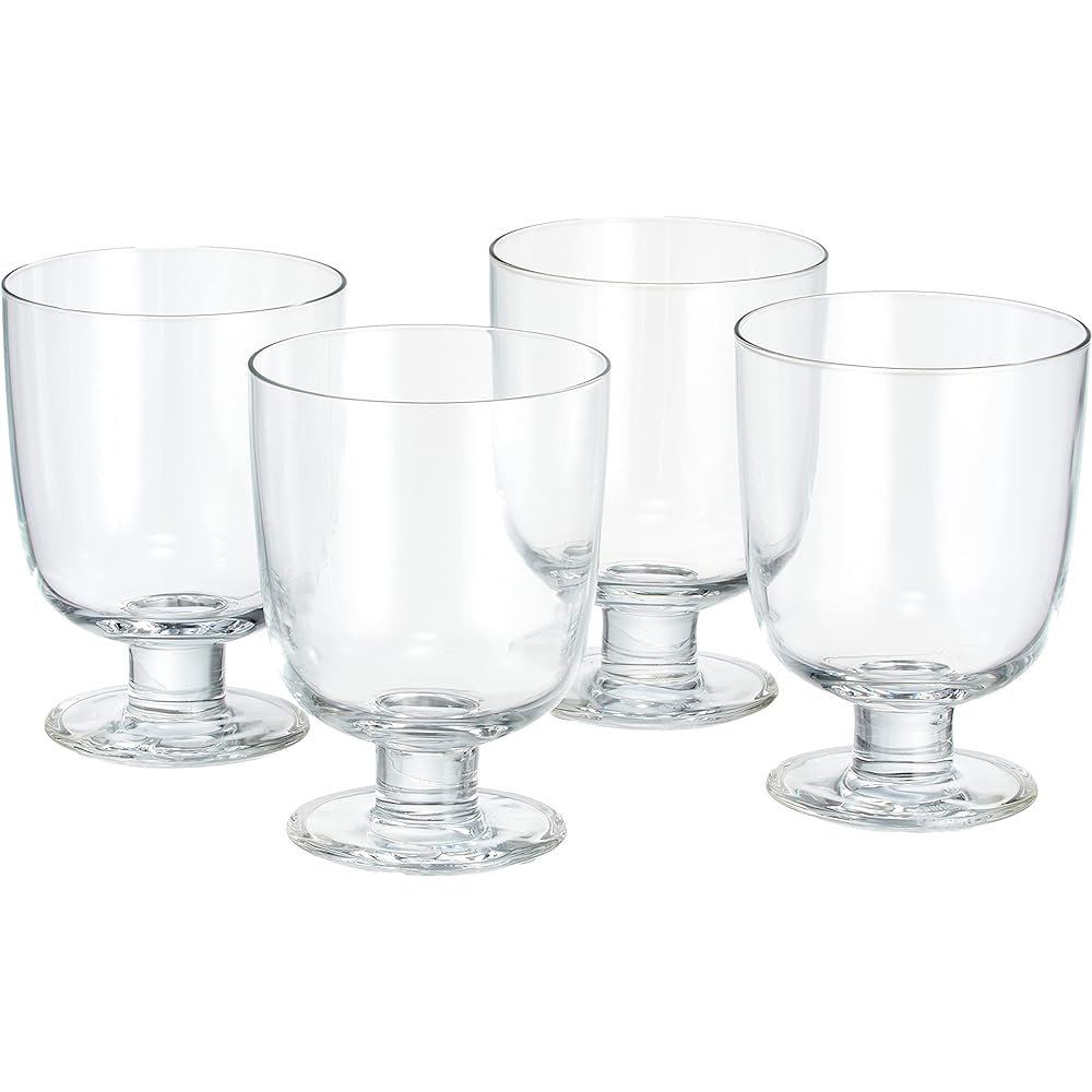 IITTALA Glass Clear 350ml LEMPI 4 Pieces 6411929511739 [Parallel Import]