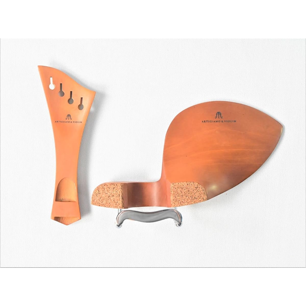 ARTIGIANO&VIOLIN Violin Fitting Boxwood (Hill Style, Harp Type Tailpiece)