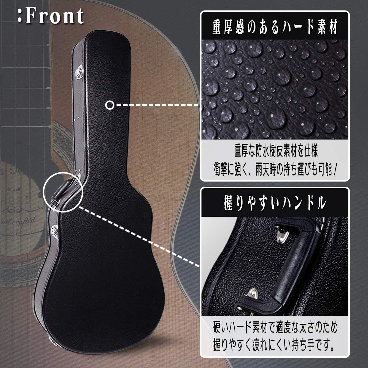 Acoustic guitar hard case guitar case gig bag acoustic guitar case guitar hard case guitar case handbag
