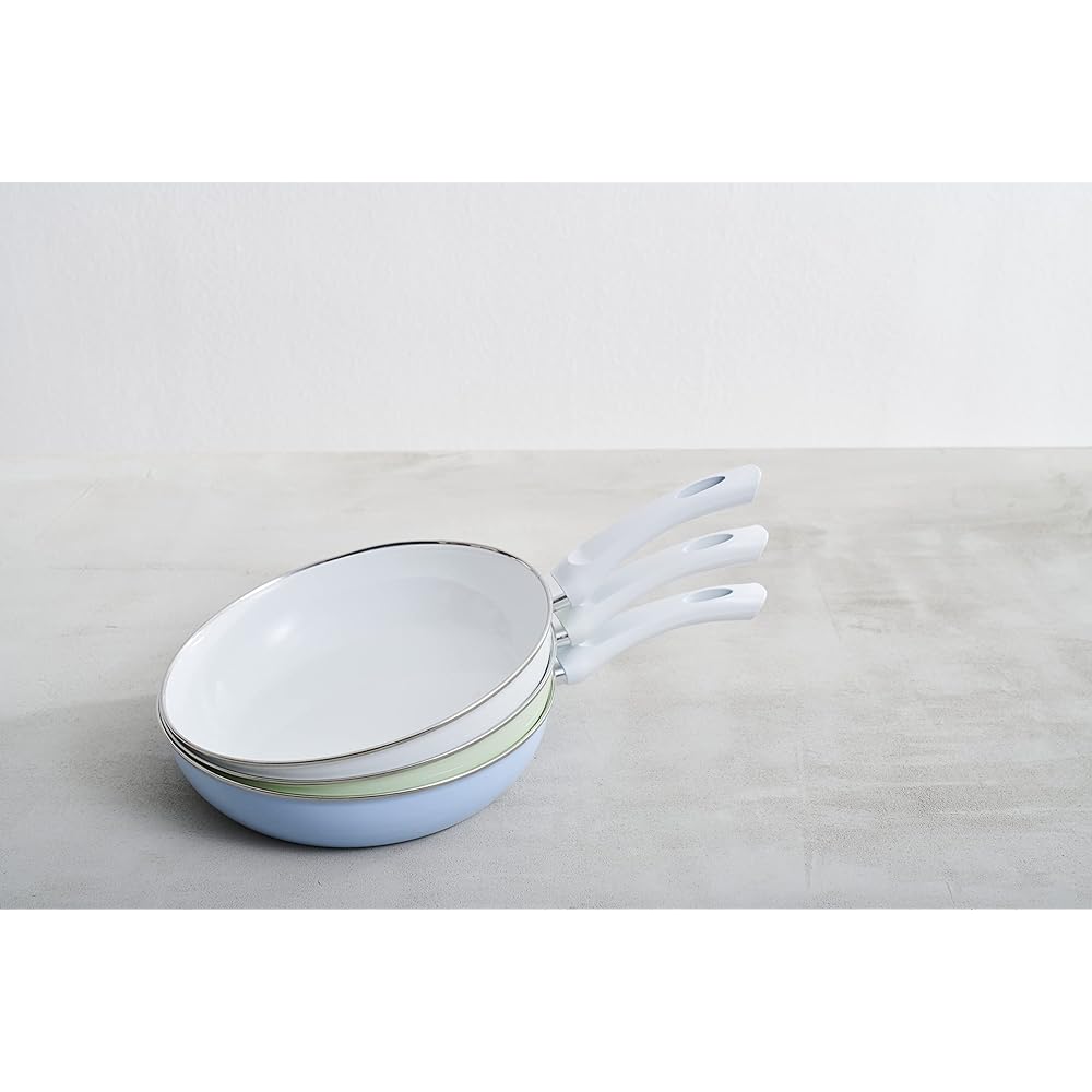 RIESS frying pan blue 1kg Ceraglas pan 24cm 0042-032