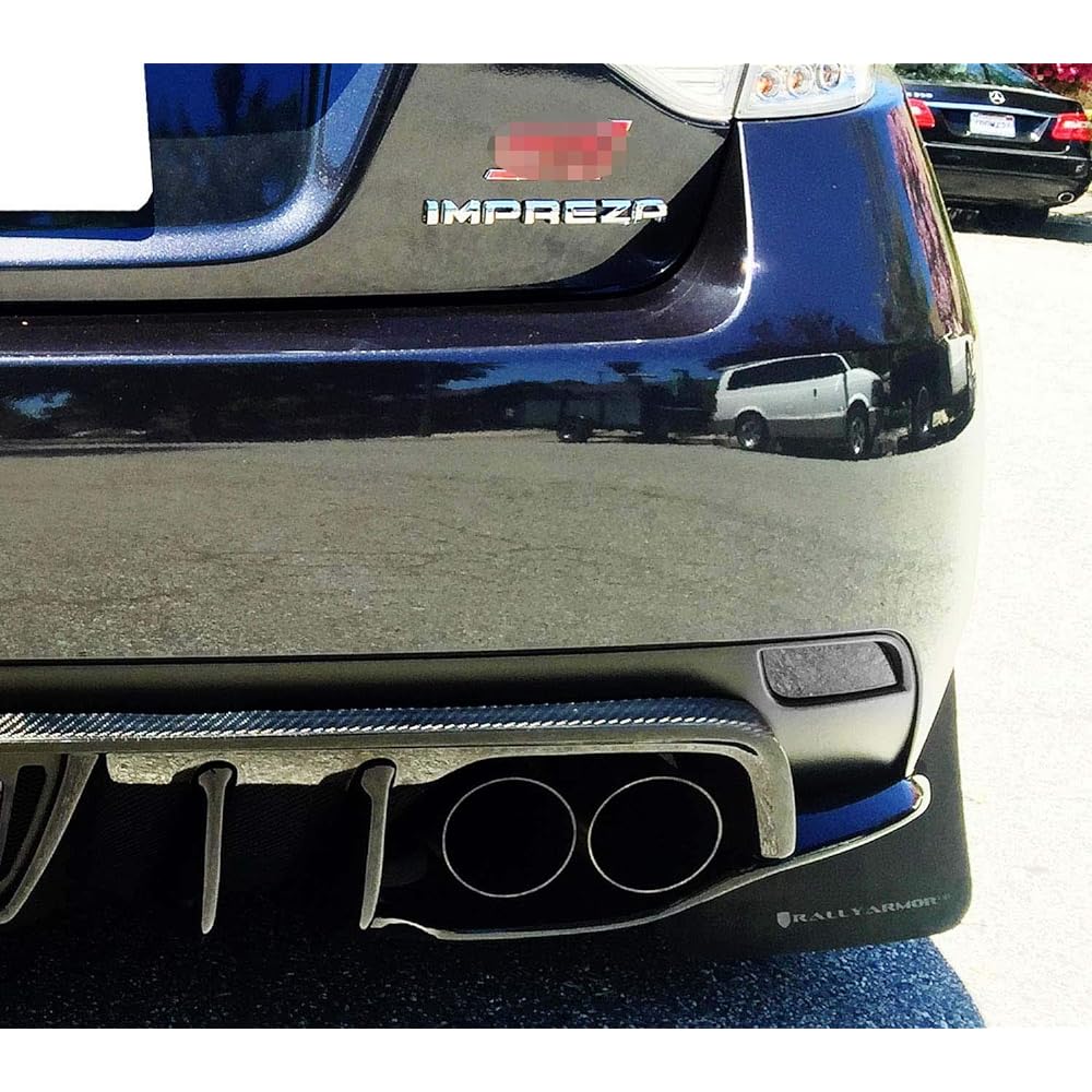 iJDMTOY Smoke Lens Rear Bumper Reflector Lens Subaru WRX STI Impreza Crosstrek OE Spec LH RH Assembly