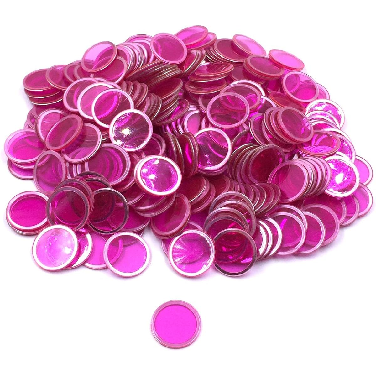 Tapp Collections™ Bingo Chips, Clear, Pack of 300