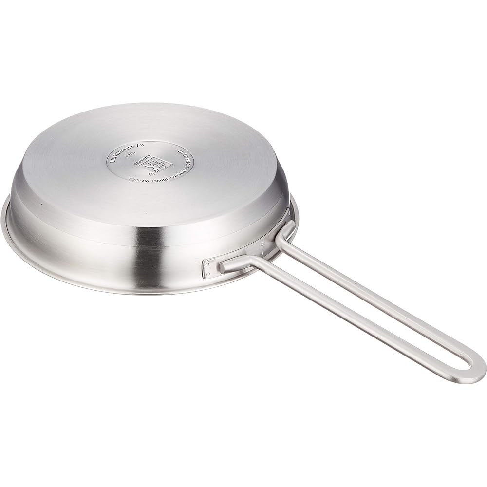 ZWILLING "Pico stockpot 14cm (with glass lid) & frying pan 16cm (fluorine resin treated) set" Two-handled pot deep pot set stainless steel [Authorized Japanese product] 66660-002