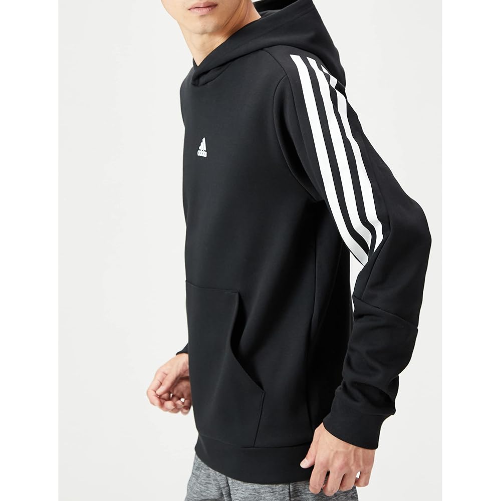 [Adidas] Sweat Hoodie Future Icon 3 Stripes Graphic Hoodie HF567 Men's