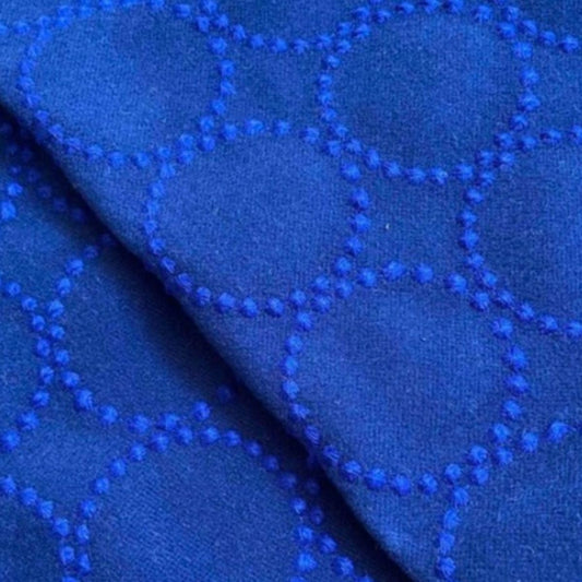 mina perhonen mina perhonen scraps dop fabric blue dop tambourine