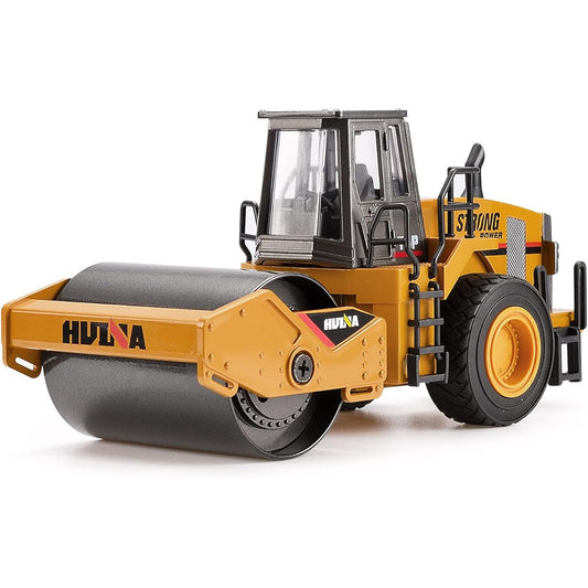 1/40 scale metal road roller toy die-cast construction machinery vehicle toy for kids boys