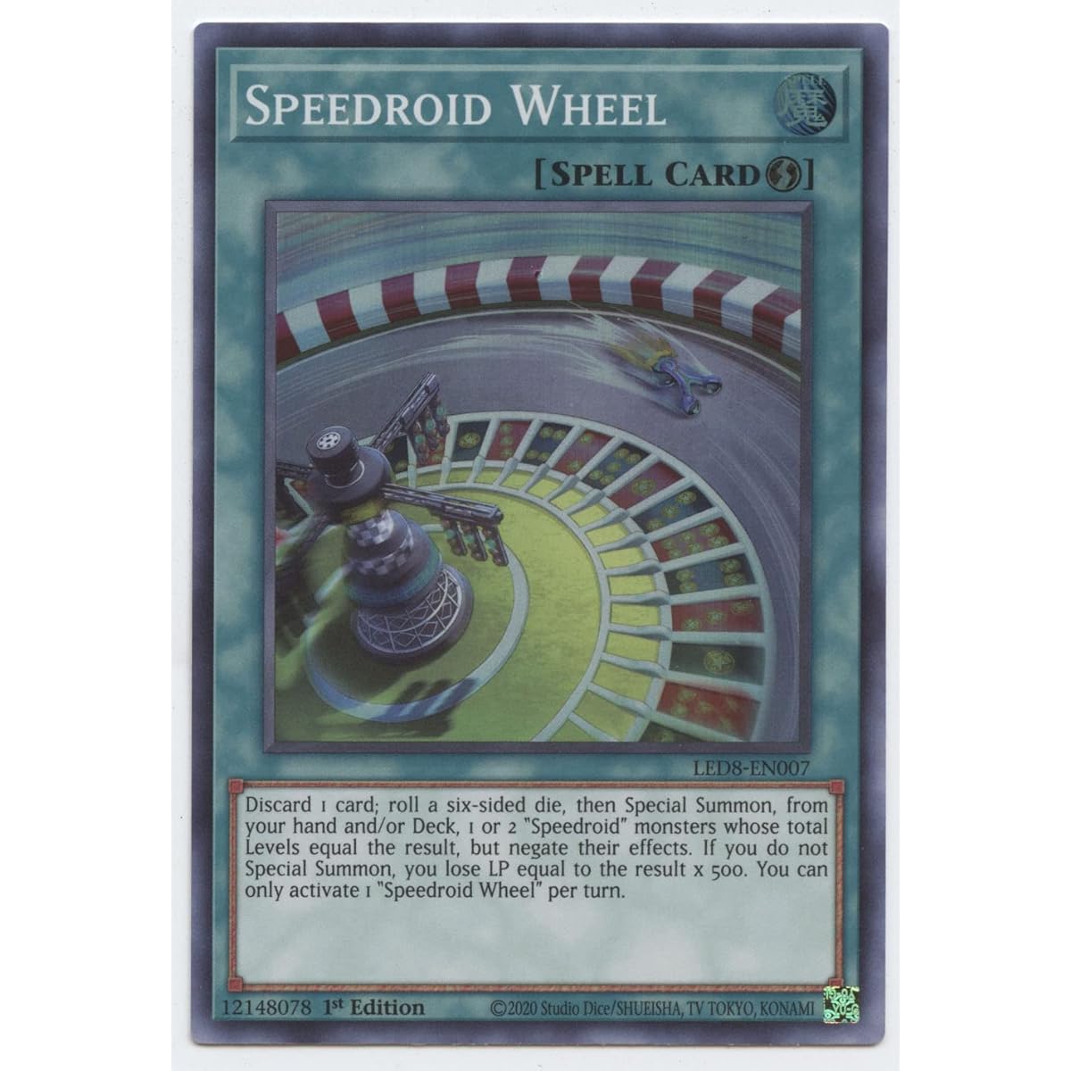 Speedroid Wheel - LED8-EN007 - Super Rare - First Edition