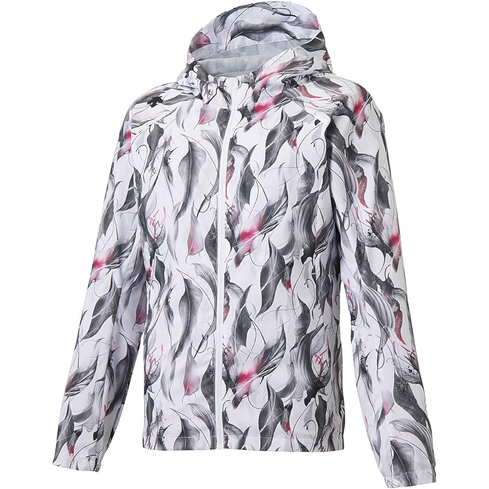 [DESCENTE] All-over pattern graphic wind jacket (with mesh lining) windproof and water repellent DMWPJF30 Women's