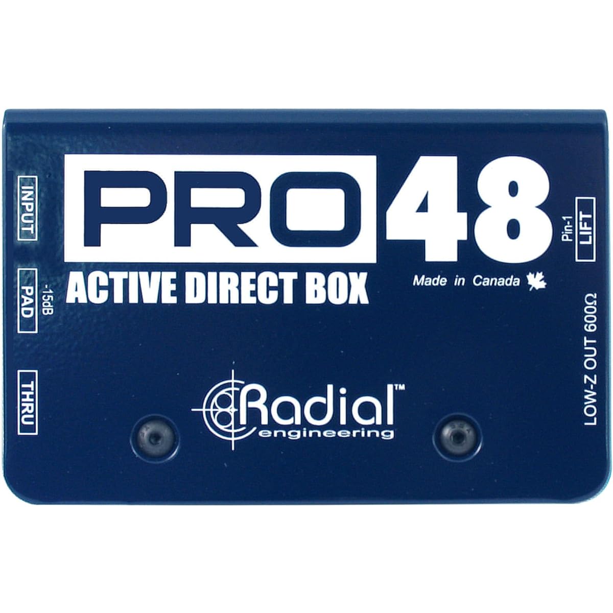 ◆RADIAL PRO48 Direct BOX Phantom power drive Radial DI for active musical instruments "Parallel import product"
