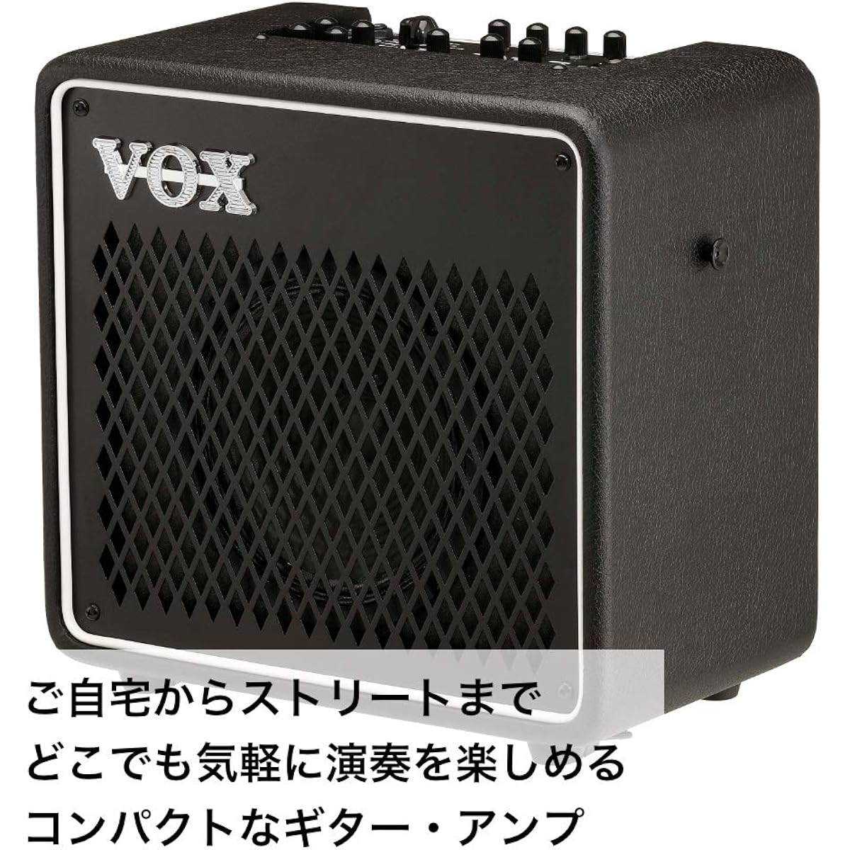 VOX 50W Modeling Amplifier for Electric Guitar MINI GO 50 Home Practice Portable Microphone Input Headphone Output Effect Rhythm Machine Looper MP3 Connection Mobile Battery Compatible