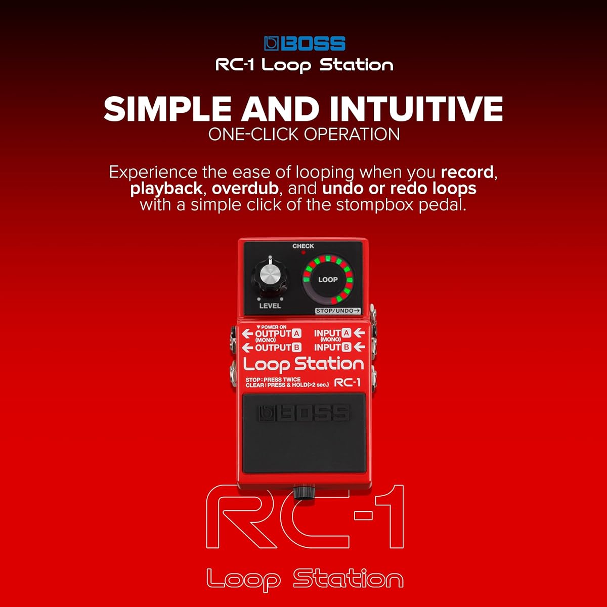 BOSS Loop Station Looper RC-1