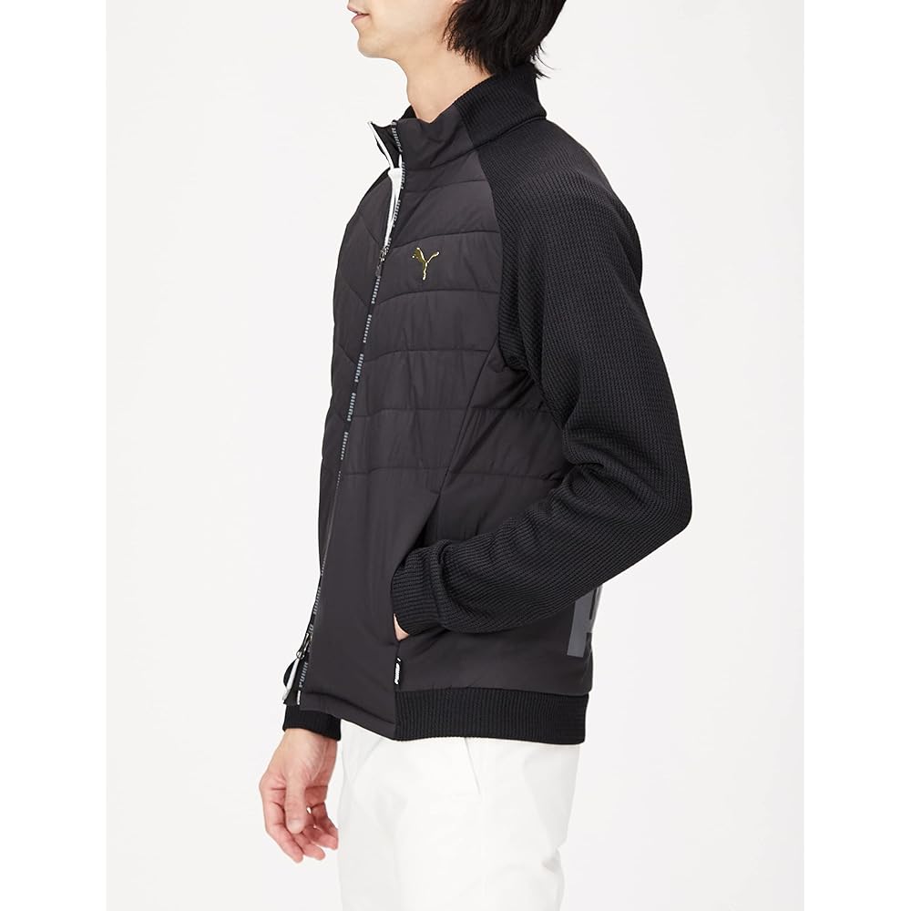 [PUMA] Outer Golf Knit Kirikae Padded FZ Blouson Men's