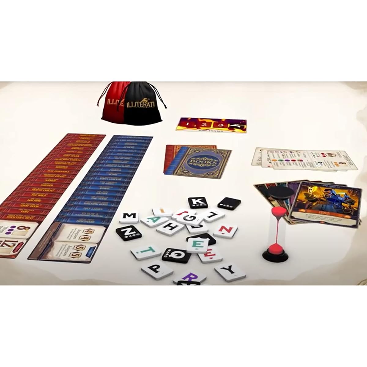 Gap Closer Games Illiterati - Cooperative Survival Word Game for Families, Ages 7+, 1-5 Players, 40 Minutes