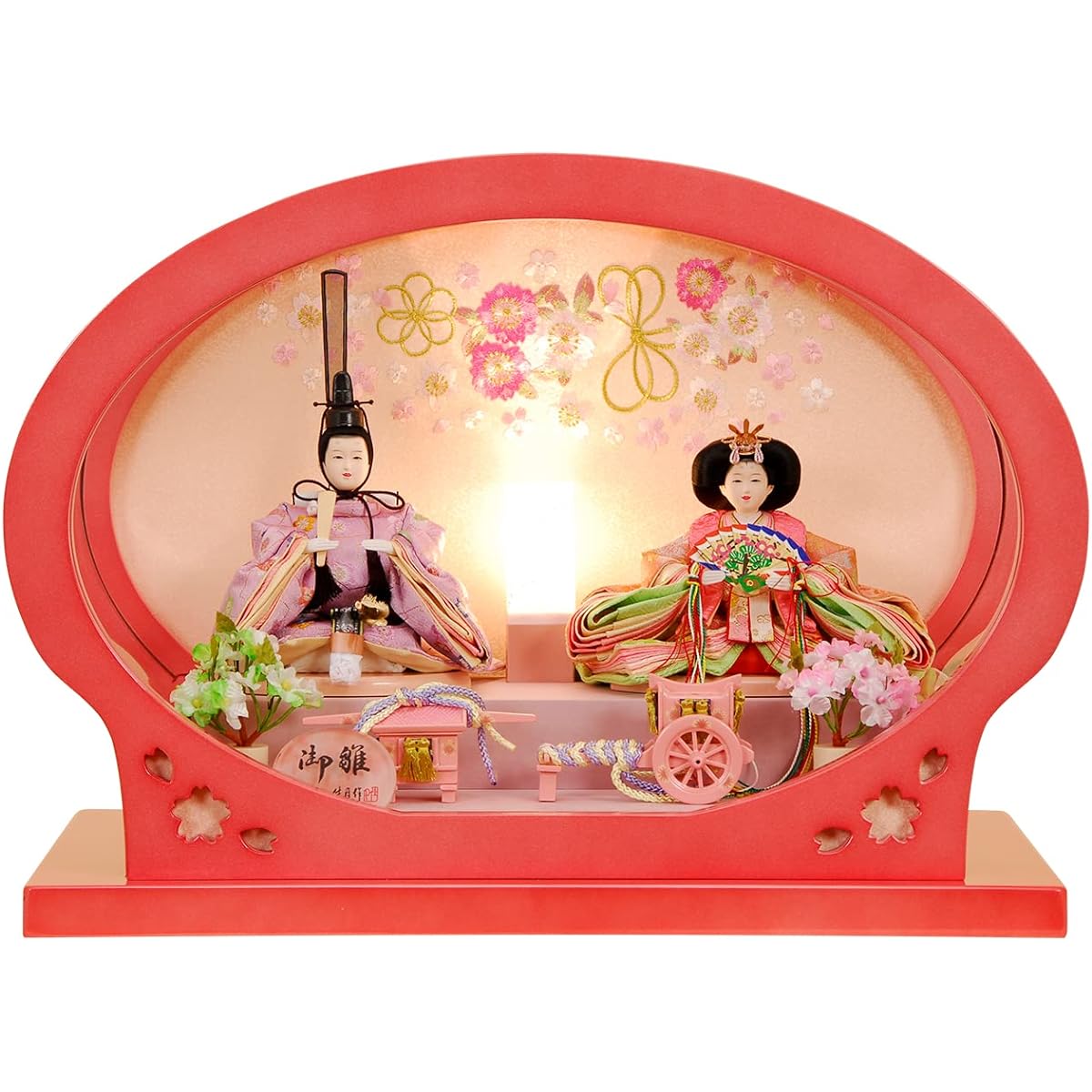 K114 Hina doll case decoration