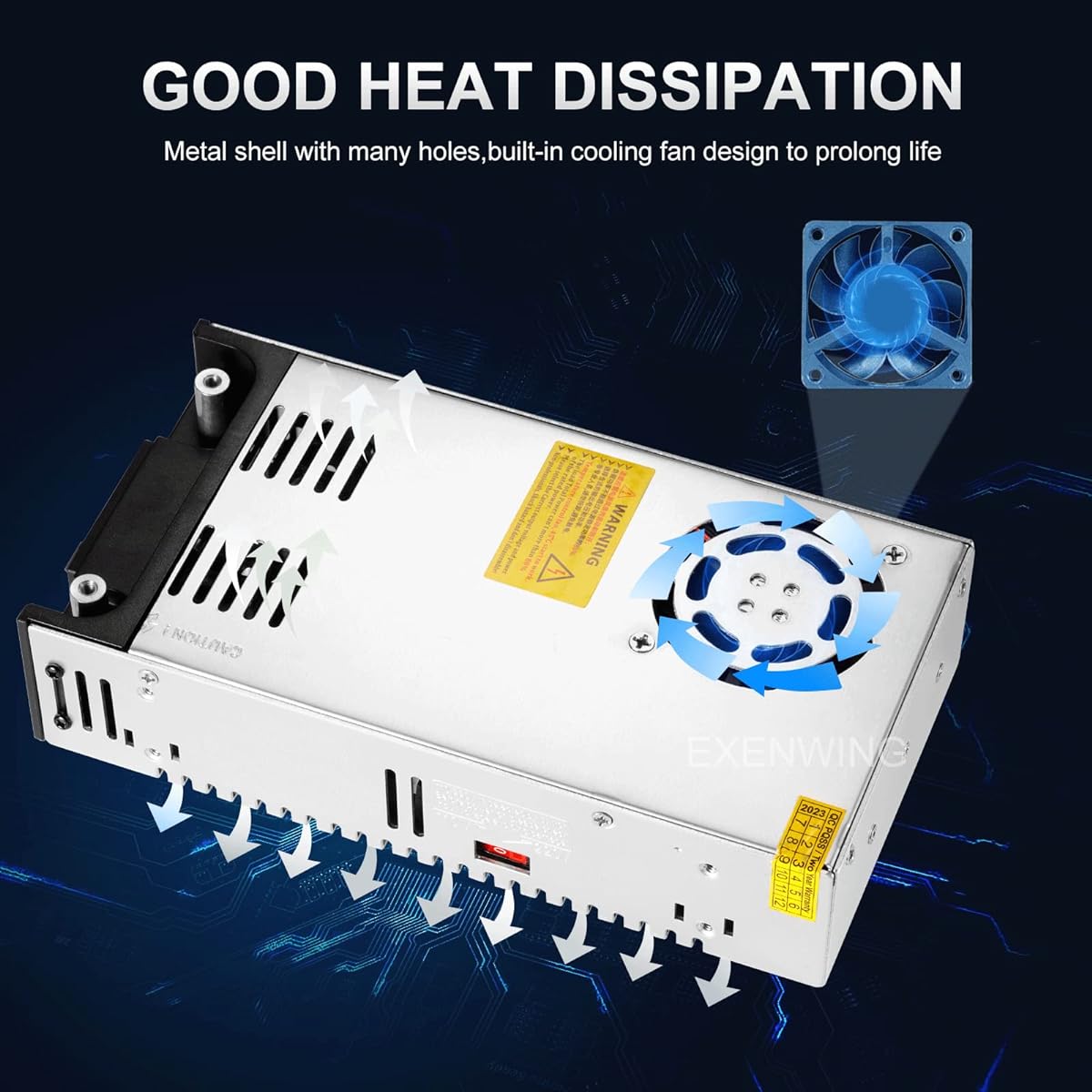 DIY 24V 25A 600W Switching Power Supply 110V AC to 24V DC Converter Adapter Transformer PSU 24 Volt Motor Pump for CCTV Security Camera 3D Printer