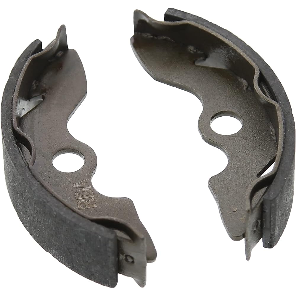 Front and rear brake shoes fit for 2001 2002 2003 2004 Honda Recon 250 TRX250TM.