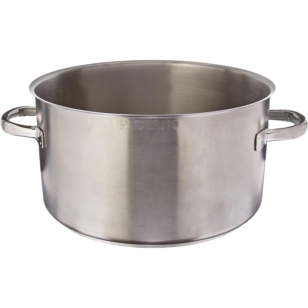 PADERNO (Paderno) Half body pot (without lid) 1007-22 18-10 stainless steel Italy AHV8722