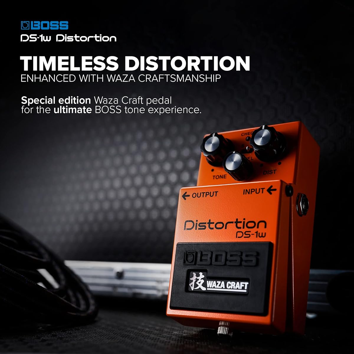 BOSS/DS-1W Distortion technique WAZA CRAFT DS1W Made in Japan Boss Distortion