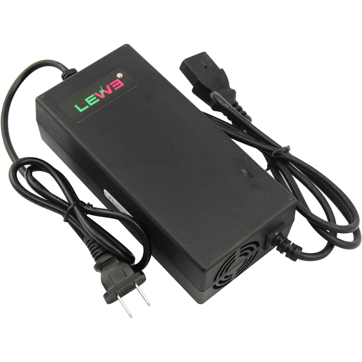 TREE.NB AC 110V to DC 48V 2.5A Lead Acid Battery Switching Adapter Power Supply Ebike Scooters Bycle 3 Hole Plug
