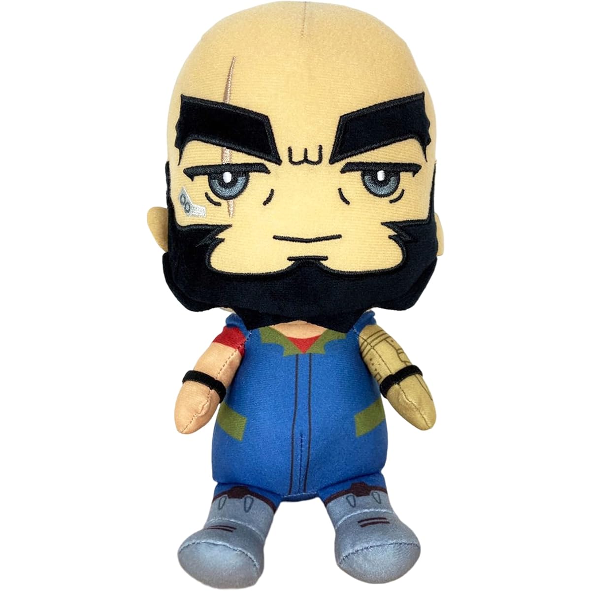 Cowboy Bebop Jet Sitting Plush 7" tall