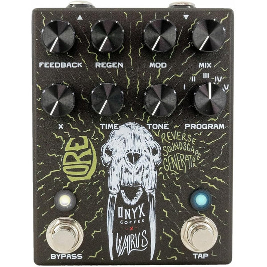 Walrus Audio/WAL-LORE Lore Reverse Soundscape Generator WAL-LORE/ONY Black Friday 2023 Limited Onyx Edition